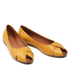 Ballerines Lasocki WI23-SORANO-05 Yellow -Chaussure Soldes Boutique ballerines lasocki wi23 sorano 05 yellow 4