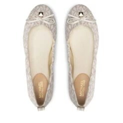 Ballerines MICHAEL Michael Kors Juliette Flat 40S2JTFP1B Vanilla -Chaussure Soldes Boutique ballerines michael michael kors juliette flat 40s2jtfp1b vanilla 4