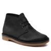 Boots Clarks Bushacre 3 261535297 Black Leather -Chaussure Soldes Boutique boots clarks bushacre 3 261535297 black leather