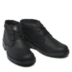 Boots Clarks Morris Lace II 261645807 Black Tumbled -Chaussure Soldes Boutique boots clarks morris lace ii 261645807 black tumbled 4