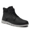 Jack & Jones Boots Jack&Jones Jfwtubar Leather 12159517 Anthracite -Chaussure Soldes Boutique boots jack jones jfwtubar leather 12159517 anthracite