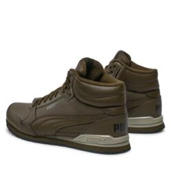 Boots Puma St Runner V3 Mid L 387638 03 Deep Olive/Deep Olive/Black -Chaussure Soldes Boutique boots puma st runner v3 mid l 387638 03 deep olive deep olive black 2