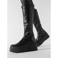 Bottes Buffalo Lift Over BN11701701 Black -Chaussure Soldes Boutique bottes buffalo lift over bn11701701 black 5