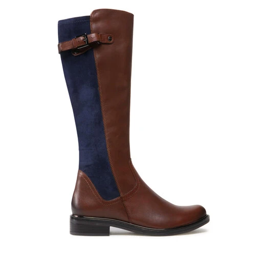Bottes Cavalières Caprice 9-25504-29 Cognac/Ocean 387 4 Bottes Cavalières Caprice 9-25504-29 Cognac/Ocean 387 – Image 2