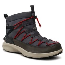 Bottes De Neige Keen Uneek Snk Chukka Wp 1026595 Magnet/Black Olive -Chaussure Soldes Boutique bottes de neige keen uneek snk chukka wp 1026595 magnet black olive 4