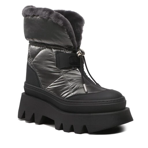 Bottes De Neige Loriblu 3IPIO031 M7580 Calf/Silver 3 Bottes De Neige Loriblu 3IPIO031 M7580 Calf/Silver