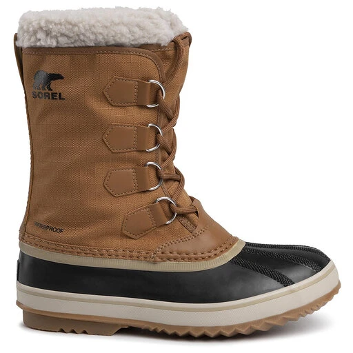 Bottes De Neige Sorel 1964 Pac Nylon NM3487 Camel Brown/Black 224 4 Bottes De Neige Sorel 1964 Pac Nylon NM3487 Camel Brown/Black 224 – Image 2