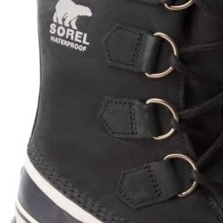 Bottes De Neige Sorel Caribou NL1005 Black/Stone 011 -Chaussure Soldes Boutique bottes de neige sorel caribou nl1005 black stone 011 2