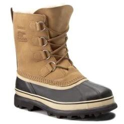 Bottes De Neige Sorel Caribou NL1005 Buff 281