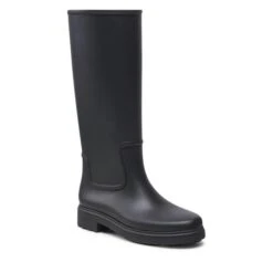 Bottes De Pluie Calvin Klein Rain Boot Knee W/Flc HW0HW01265 Ck Black BAX