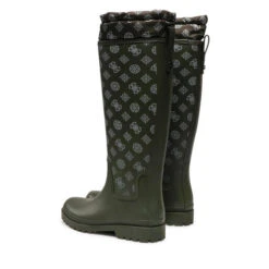 Bottes De Pluie Guess Reise FL7REI FAL11 OLIVE -Chaussure Soldes Boutique bottes de pluie guess reise fl7rei fal11 olive 2