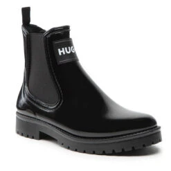 Bottes De Pluie Hugo Tabita Rain Bootie 50475480 10222177 01 Black 001