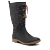 Bottes De Pluie Kamik Abigail NK2183 Black/White 1 Bottes De Pluie Kamik Abigail NK2183 Black/White -Chaussure Soldes Boutique bottes de pluie kamik abigail nk2183 black white