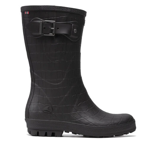 Bottes De Pluie Viking Hedda Croco 1-36510-2 Black 4 Bottes De Pluie Viking Hedda Croco 1-36510-2 Black – Image 2