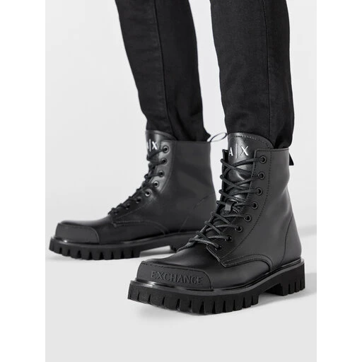 Bottes De Randonnée Armani Exchange XUM008 XV612 00002 Black 8 Bottes De Randonnée Armani Exchange XUM008 XV612 00002 Black – Image 6