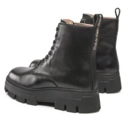 Bottes De Randonnée Calvin Klein Jeans Chunky Combat Laceup Boot YM0YM00559 Black BDS -Chaussure Soldes Boutique bottes de randonnee calvin klein jeans chunky combat laceup boot ym0ym00559 black bds 3