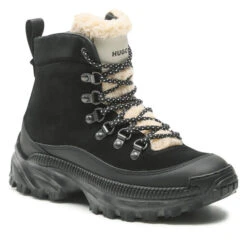 Bottes De Randonnée Hugo Jace FurLaceUpB 50480982 10209162 01 Black 001
