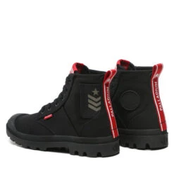 Bottes De Randonnée Palladium Pampa Hi Army 78583-008-M Black -Chaussure Soldes Boutique bottes de randonnee palladium pampa hi army 78583 008 m black 2