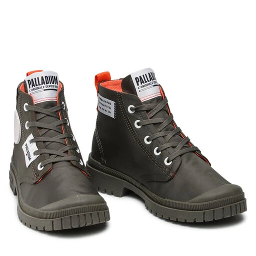 Bottes De Randonnée Palladium SP20 Overlab 77371-325-M Olive Night 7 Bottes De Randonnée Palladium SP20 Overlab 77371-325-M Olive Night – Image 5