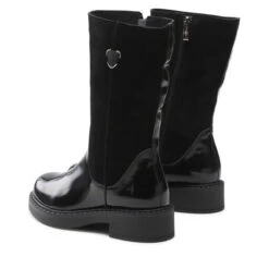 Bottes Pollonus 5-1430-001 Czarny Naplak/Welur -Chaussure Soldes Boutique bottes pollonus 5 1430 001 czarny naplak welur 2