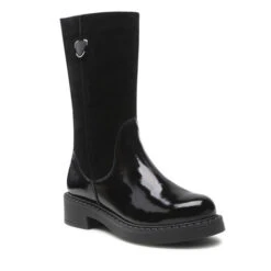 Bottes Pollonus 5-1430-001 Czarny Naplak/Welur