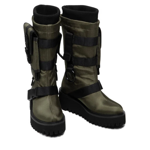 Bottes United Nude Combat Pocket 1064809125 Khaki 7 Bottes United Nude Combat Pocket 1064809125 Khaki – Image 5