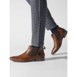 Bottines Chelsea Bugatti 315-93160-4000-6300 Cognac -Chaussure Soldes Boutique bottines chelsea bugatti 315 93160 4000 6300 cognac 5