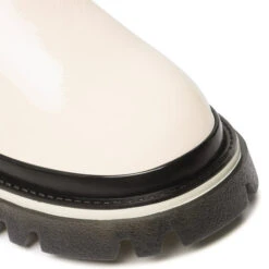 Bottines Chelsea CAFèNOIR C1XH9001 Off White W022 -Chaussure Soldes Boutique bottines chelsea cafenoir c1xh9001 off white w022 5