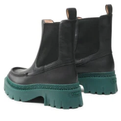 Bottines Chelsea Coach Joey Leather Bootie C5878 11004253EDC Black BLK -Chaussure Soldes Boutique bottines chelsea coach joey leather bootie c5878 11004253edc black blk 2