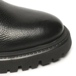 Bottines Chelsea Les Deux Tatum Leather Chelsea Boot LDM820024 Black 100100 -Chaussure Soldes Boutique bottines chelsea les deux tatum leather chelsea boot ldm820024 black 100100 5