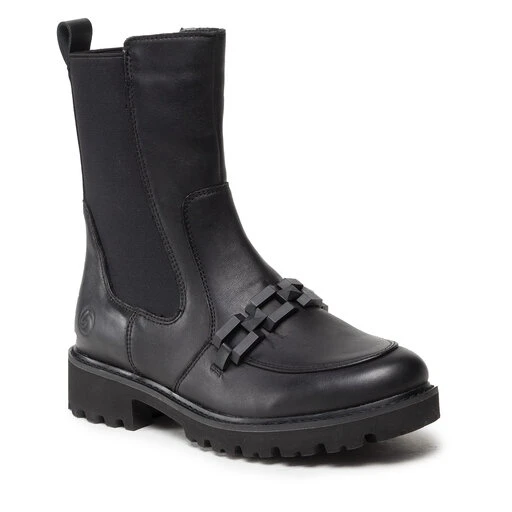 Bottines Chelsea Remonte D8669-01 Schwarz 3 Bottines Chelsea Remonte D8669-01 Schwarz