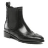 Bottines Chelsea Sagan 4863 Czarny Lico