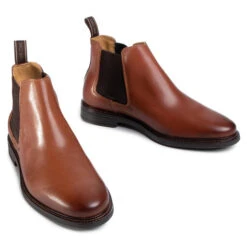 Bottines Chelsea Salamander Sarato 31-56702-04 Dark Cognac -Chaussure Soldes Boutique bottines chelsea salamander sarato 31 56702 04 dark cognac 5