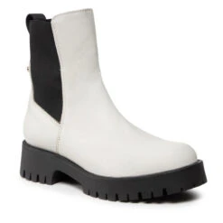 Bottines Chelsea Simen 5534A Of White