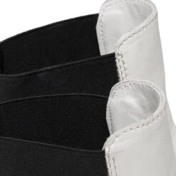 Bottines Chelsea Simen 5534A Of White -Chaussure Soldes Boutique bottines chelsea simen 5534a of white 4