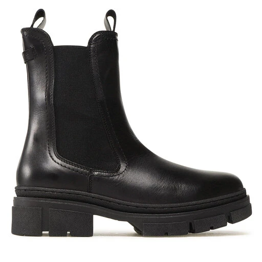 Bottines Chelsea Tamaris 1-25901-29 Black Leather 003 4 Bottines Chelsea Tamaris 1-25901-29 Black Leather 003 – Image 2