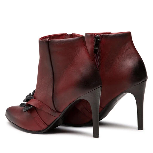 Bottines Eksbut 6C-6284-R30/ŁCZ Bordeaux 5 Bottines Eksbut 6C-6284-R30/ŁCZ Bordeaux – Image 3