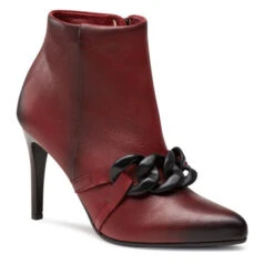 Bottines Eksbut 6C-6284-R30/ŁCZ Bordeaux