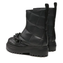 Bottines Le Silla Stivaletto Ranger Fod. Montone 6411T020M1MMFAK001 Fake Nero -Chaussure Soldes Boutique bottines le silla stivaletto ranger fod montone 6411t020m1mmfak001 fake nero 2