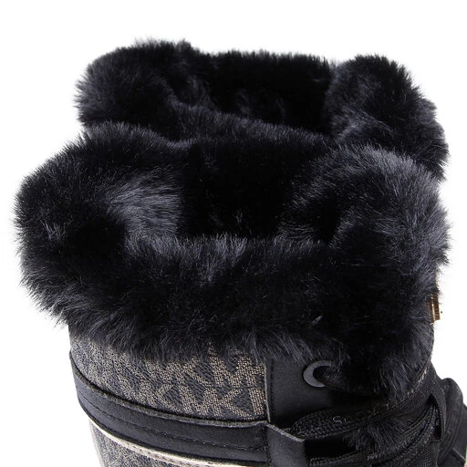 Bottines MICHAEL Michael Kors Ozzie Ankle Boot 40F2OZFB5B Blk/Gold 7 Bottines MICHAEL Michael Kors Ozzie Ankle Boot 40F2OZFB5B Blk/Gold – Image 5