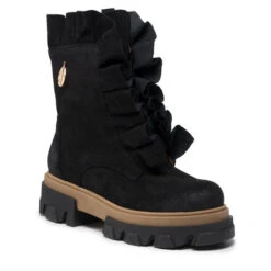 Bottines Roberto 539 Czarny/Welur