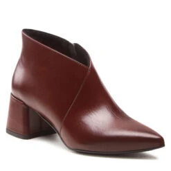 Bottines Sagan 4828 Bordowy Lico