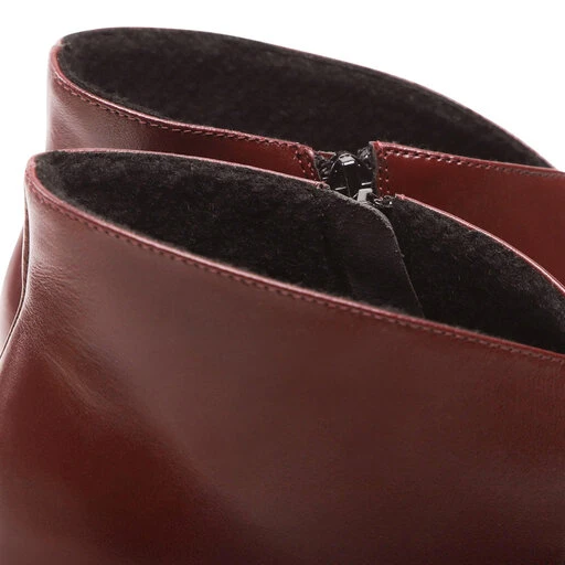 Bottines Sagan 4828 Bordowy Lico 7 Bottines Sagan 4828 Bordowy Lico – Image 5