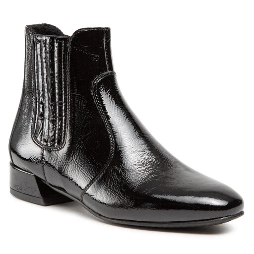 Bottines Sagan 4843 Czarny Naplak 3 Bottines Sagan 4843 Czarny Naplak