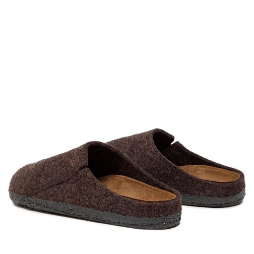 Chaussons Birkenstock Zermatt Rivet 1017524 Mocha 5 Chaussons Birkenstock Zermatt Rivet 1017524 Mocha – Image 3