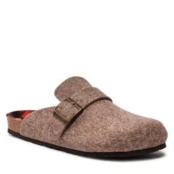 Chaussons Genuins Grisel G104516 Tartan Taupe