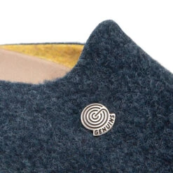 Chaussons Genuins Helsinki G104615 Navy/Yellow -Chaussure Soldes Boutique chaussons genuins helsinki g104615 navy yellow 5