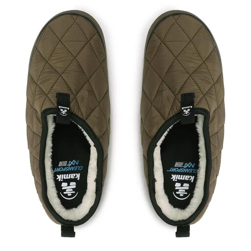 Chaussons Kamik Puffy HK0660 Olive 6 Chaussons Kamik Puffy HK0660 Olive – Image 4