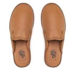 Chaussons Vans Mountain Mule VN0A5JI6BRO1 Leather Brown -Chaussure Soldes Boutique chaussons vans mountain mule vn0a5ji6bro1 leather brown 4
