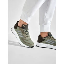 Chaussures Adidas Duramo 10 GW4073 Orbit Green/Iron Metallic/Shadow Olive -Chaussure Soldes Boutique chaussures adidas duramo 10 gw4073 orbit green iron metallic shadow olive 5